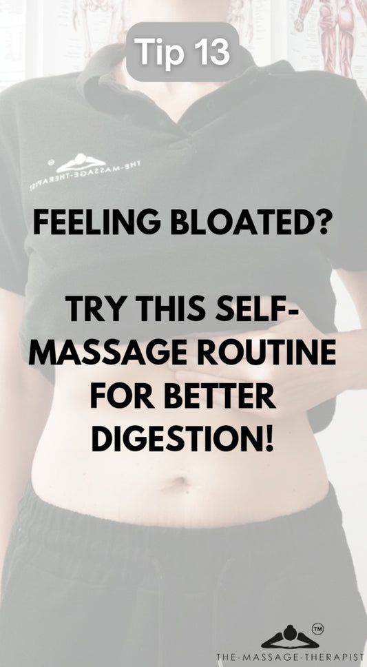 Tired of that bloated feeling? Here’s how massage can bring you quick relief!